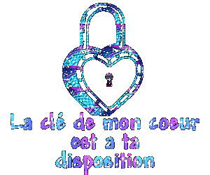 la cl&eacute; de mon coeur